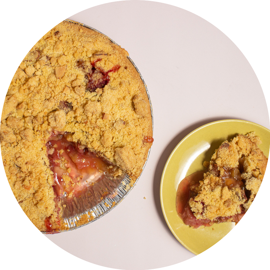 Rhubarb Streusel